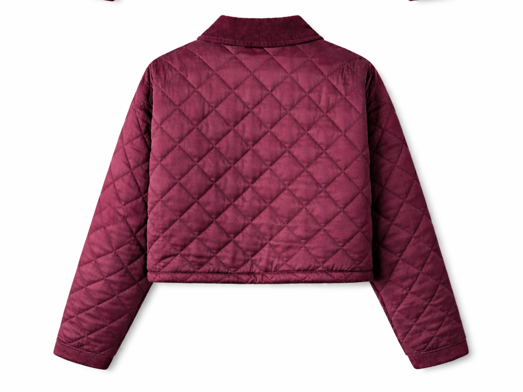 CHAQUETA NARA BURDEO