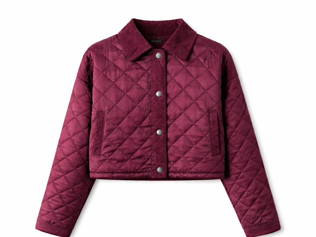 CHAQUETA NARA BURDEO